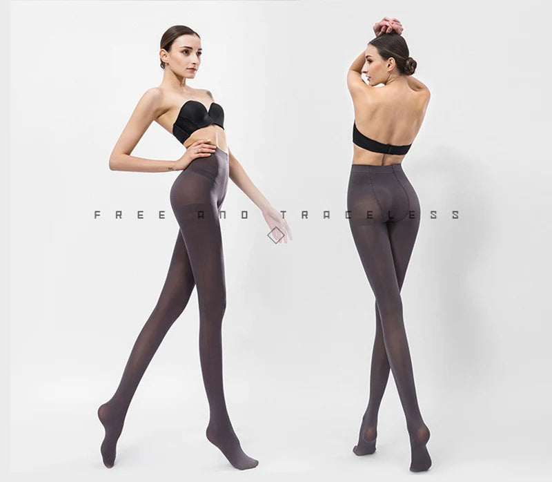 120D Sexy Women's Stocking High Hosiery Tights Pantyhose Sexy Nylon Spandex Lady Transparent Thin Female Velvet Stocking