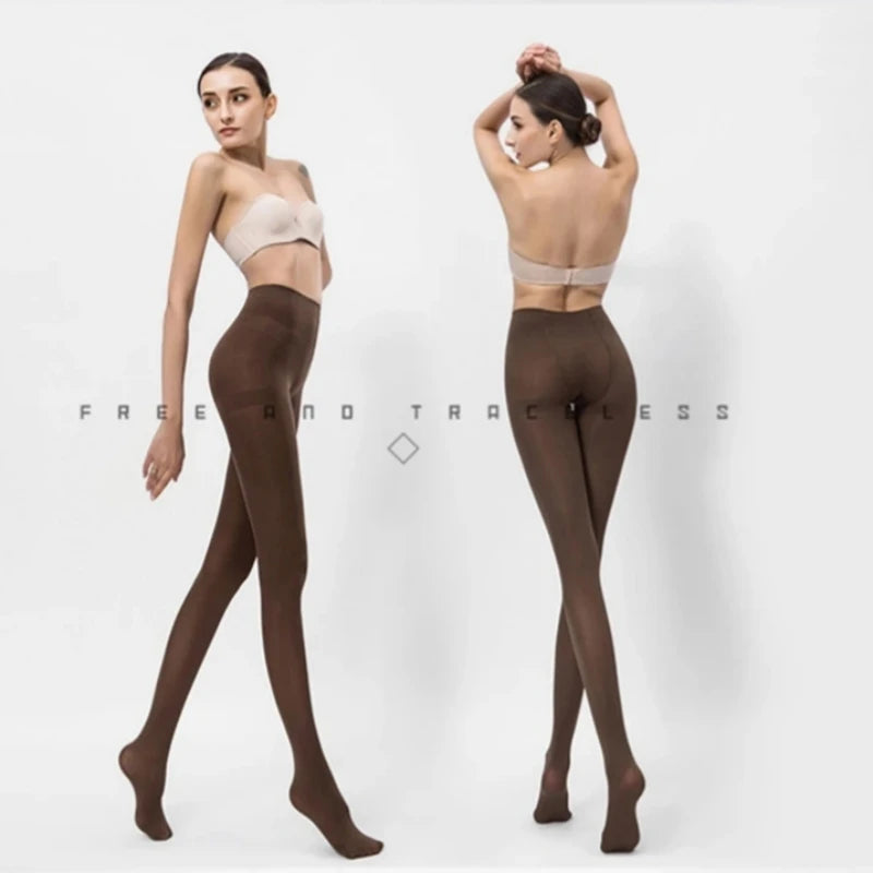 120D Sexy Women's Stocking High Hosiery Tights Pantyhose Sexy Nylon Spandex Lady Transparent Thin Female Velvet Stocking