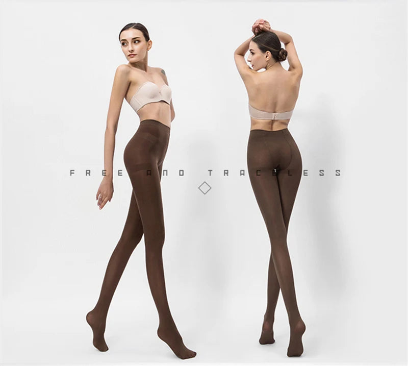 120D Sexy Women's Stocking High Hosiery Tights Pantyhose Sexy Nylon Spandex Lady Transparent Thin Female Velvet Stocking