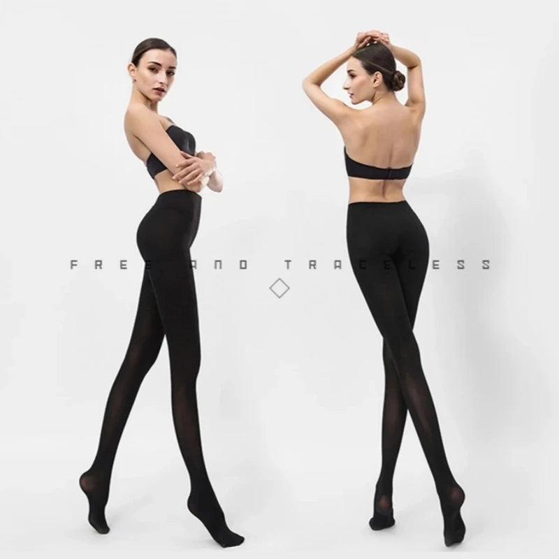 120D Sexy Women's Stocking High Hosiery Tights Pantyhose Sexy Nylon Spandex Lady Transparent Thin Female Velvet Stocking