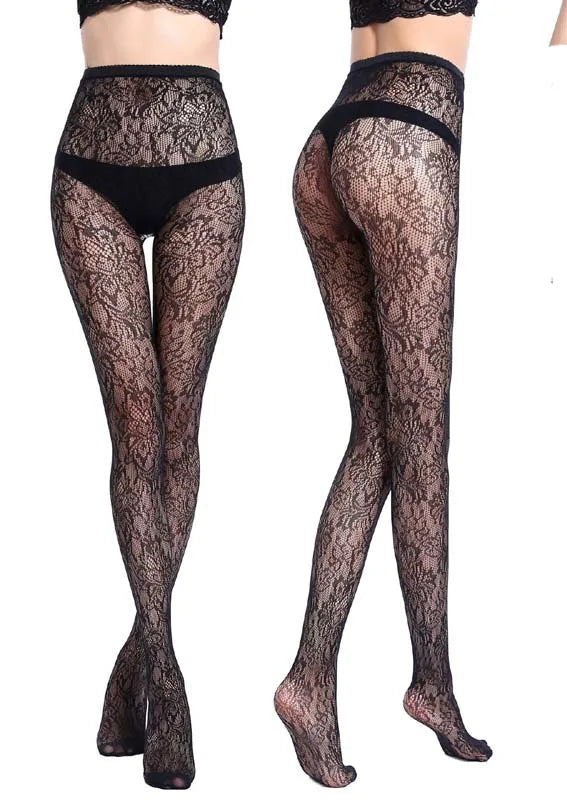 1Pcs Fashion Womens Lady Girls Black Sexy Fishnet Pattern Jacquard Stockings Pantyhose Tights skull Woman nightlife tights S09
