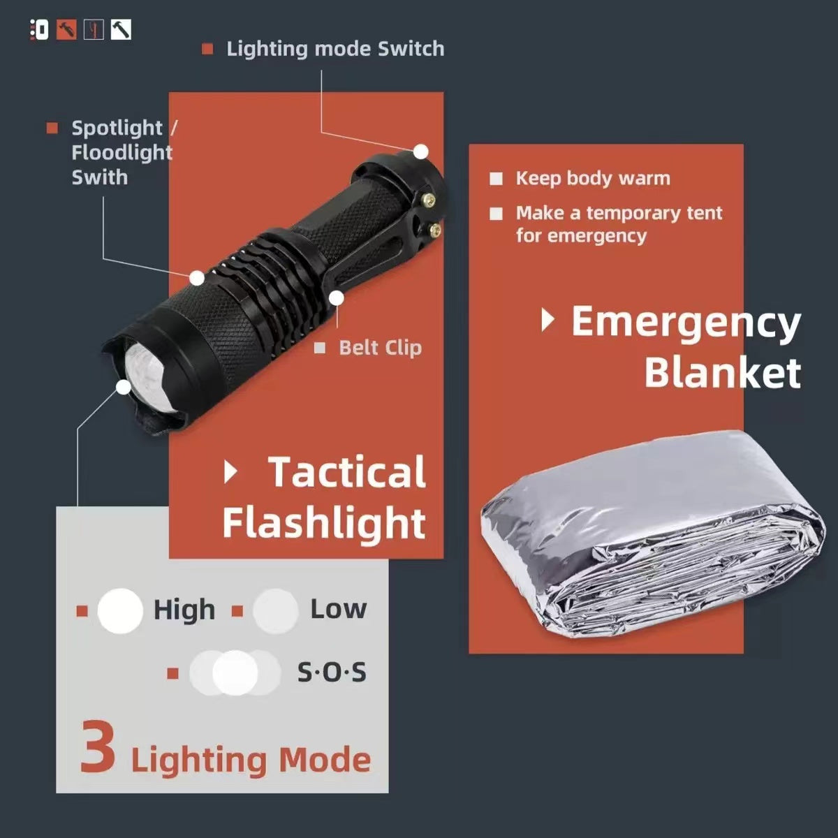 Stainless Steel Multi-Tool: 18 Functions, Easy-Carry for Camping & Holidays