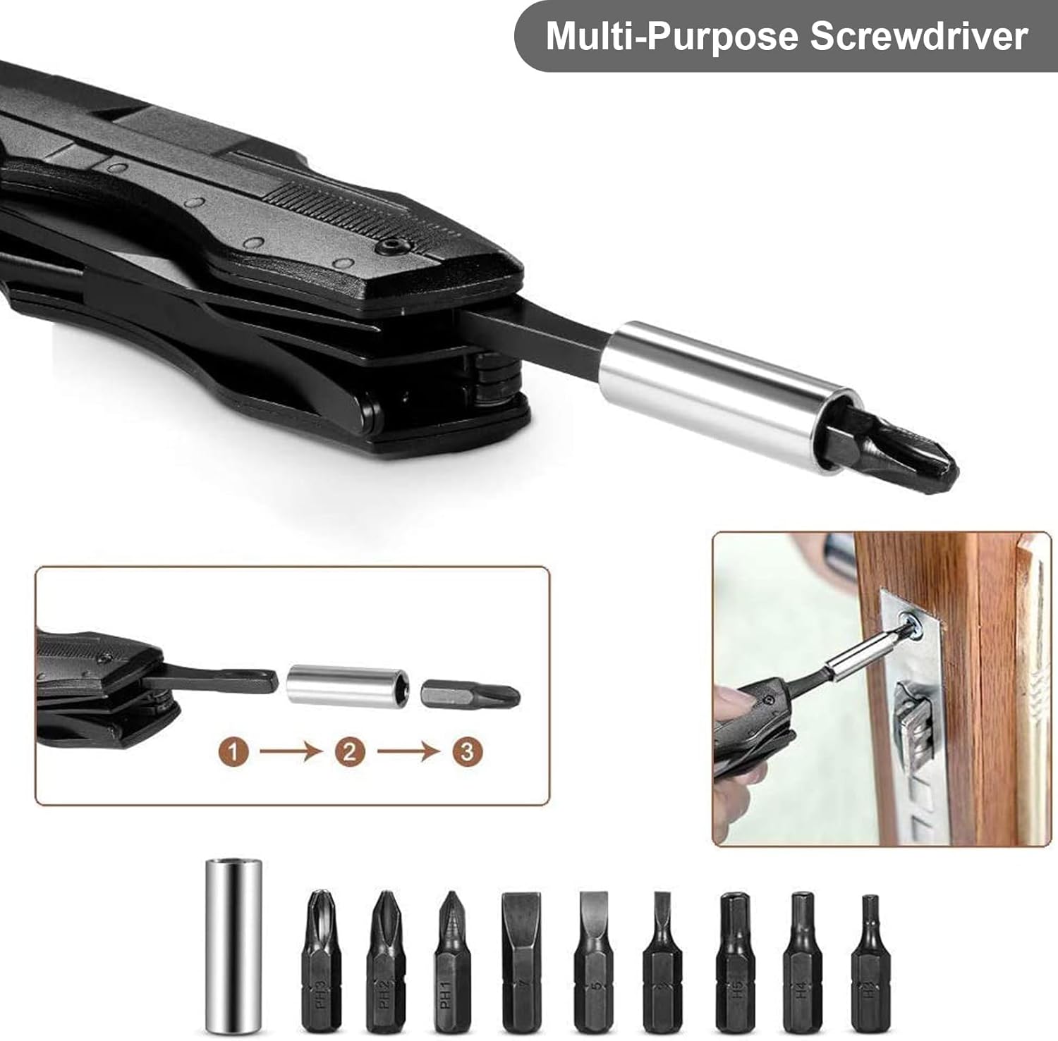 Camping Survival: Stainless Folding Pliers Knife