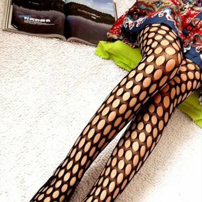 Fashion Womens Lady Girls Black Sexy Fishnet Pattern Jacquard Stockings Pantyhose Tights  Styles Woman 1pcs dww29
