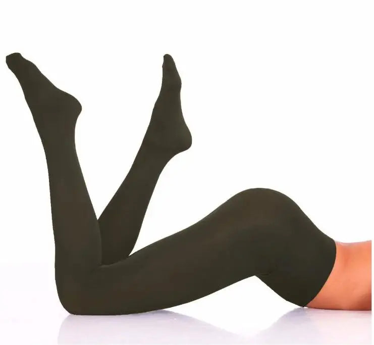 Ladies Girls Fashion Satin velvet  Opaque Tights pantyhose 80 DENIER with back panel gusset