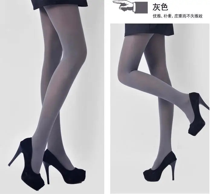 Ladies Girls Fashion Satin velvet  Opaque Tights pantyhose 80 DENIER with back panel gusset