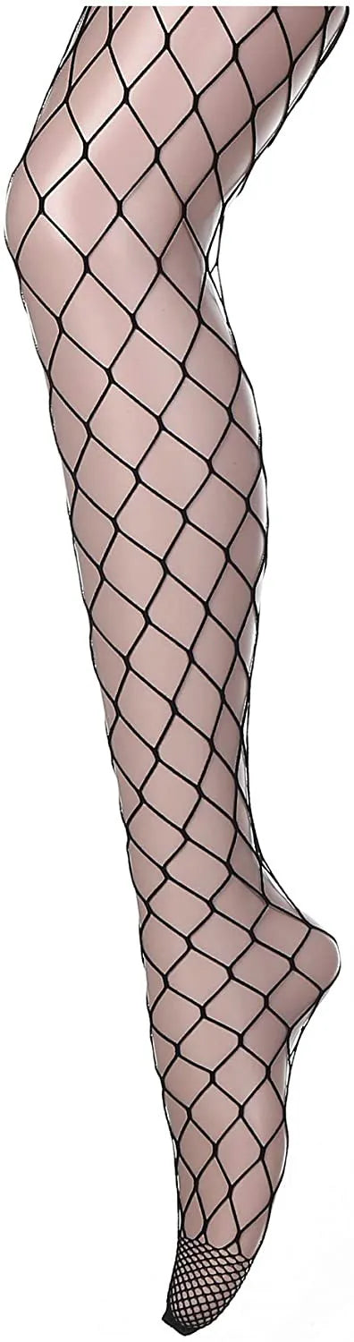 Lady Women Sexy Tights Mesh Fishnet Panty Hose Nightclub Plus Size Club Party Lingerie Hosiery Nylon Plus Size Mesh Pantyhose