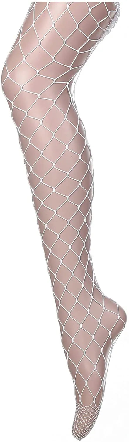 Lady Women Sexy Tights Mesh Fishnet Panty Hose Nightclub Plus Size Club Party Lingerie Hosiery Nylon Plus Size Mesh Pantyhose