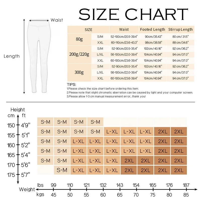 Large Size Leggings Women Winter High Waist Fleece Thermal Tights Ladies Fake Translucent Warm Pantyhose Stockings Size S-2xl