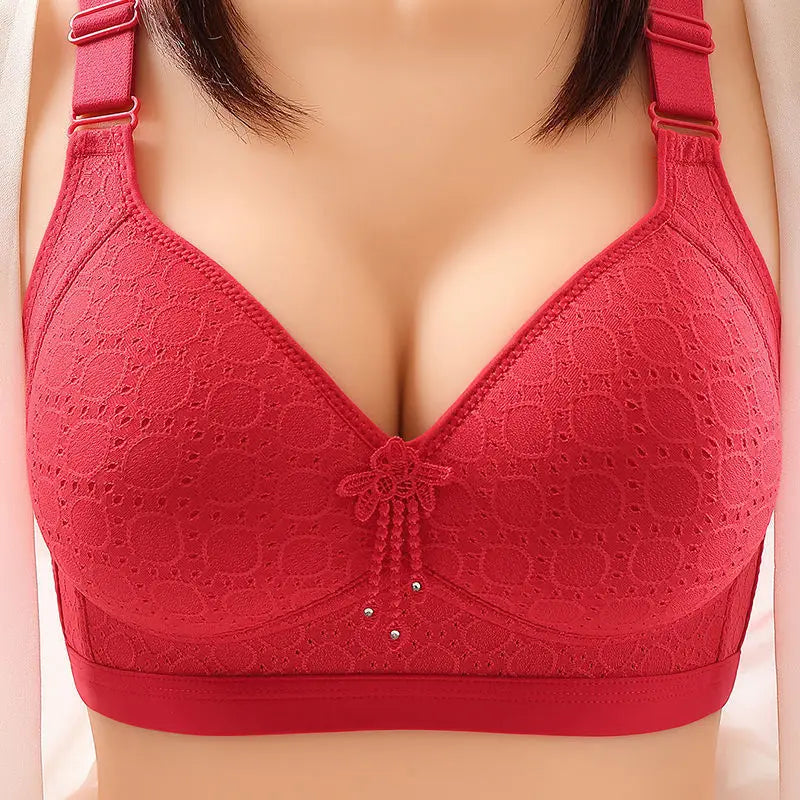 Large Size No Steel Ring Comfortable Women's Bra Sweat-absorbing Top Sexy Thin Mold Cup Soft Bras for Women Brasieres Para Mujer