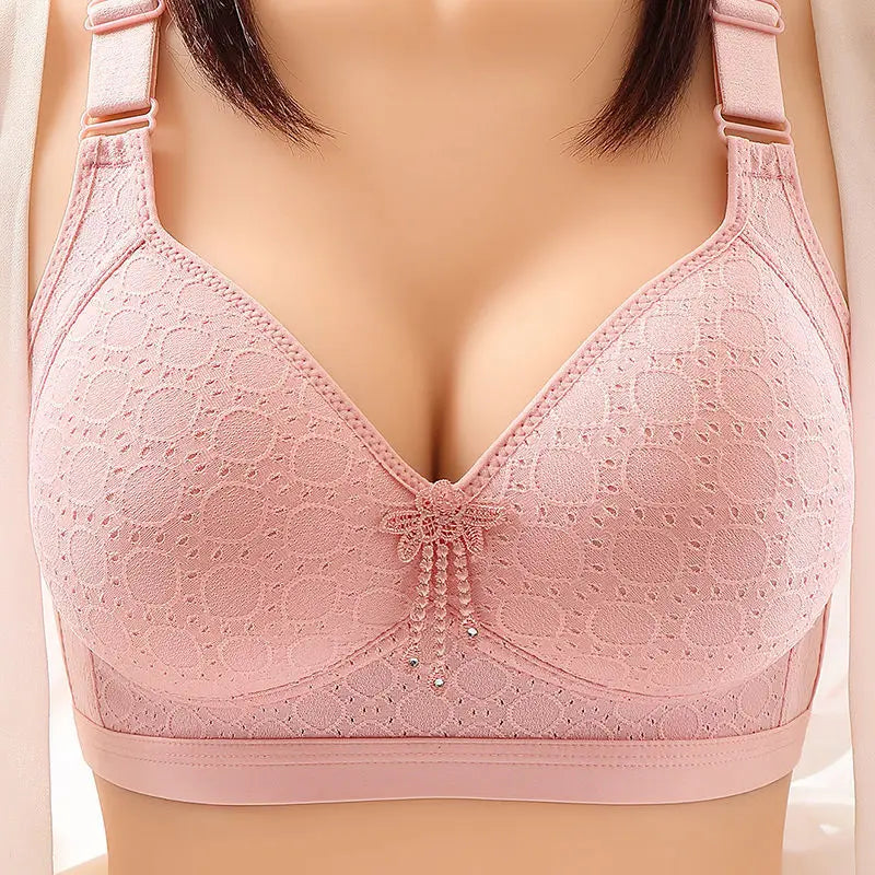 Large Size No Steel Ring Comfortable Women's Bra Sweat-absorbing Top Sexy Thin Mold Cup Soft Bras for Women Brasieres Para Mujer