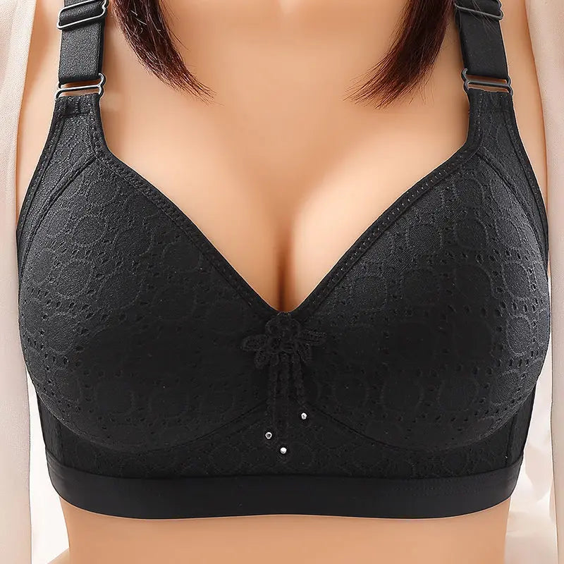 Large Size No Steel Ring Comfortable Women's Bra Sweat-absorbing Top Sexy Thin Mold Cup Soft Bras for Women Brasieres Para Mujer