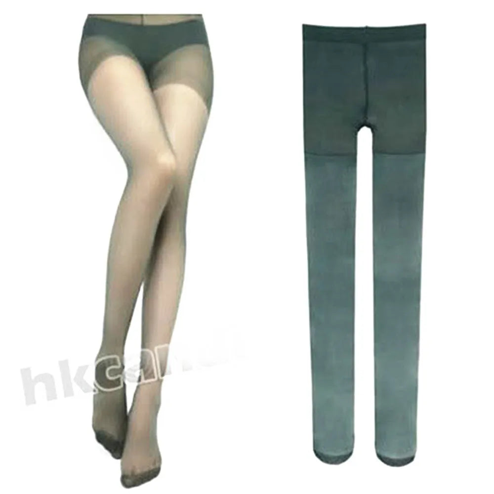 Sex Clothes NightLife Fashion Women transparent Tights Pantyhose Green color Stockings Sexy Lady sex Silk