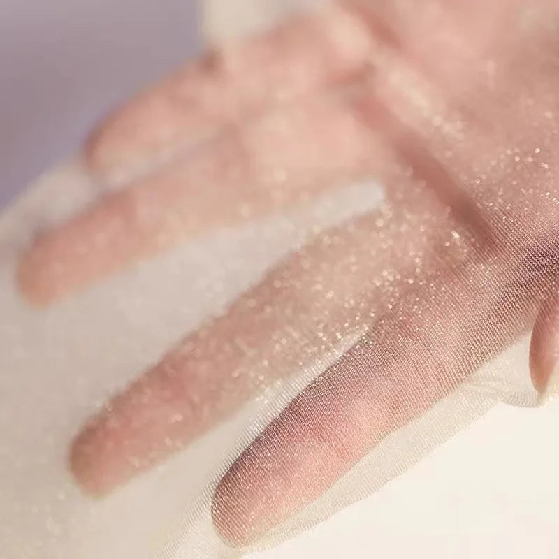 Shiny Silk Pantyhose Transparent Tights Charming Women's Underwear Glitter Bright Hosiery Ladies Slim Thigh High Panty Stockings