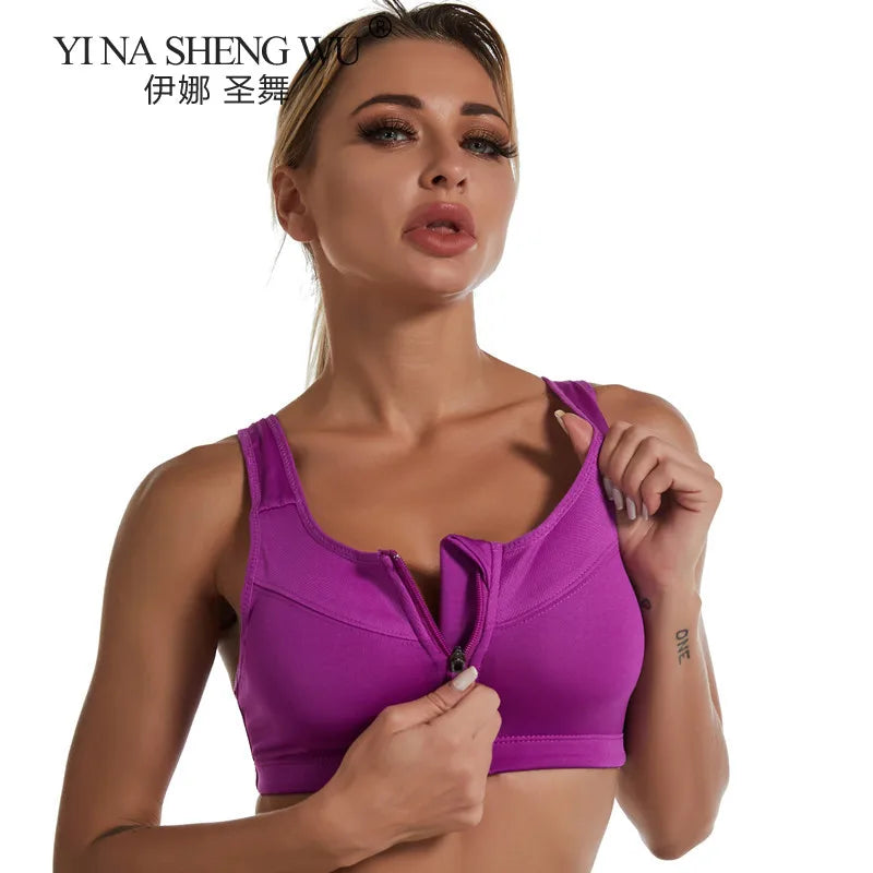 Sports Bra Crop Top Fitness Women Sportswear Feminine Sport Top Bras for Fitness Gym Female Underwear Running Push Up Lingerie