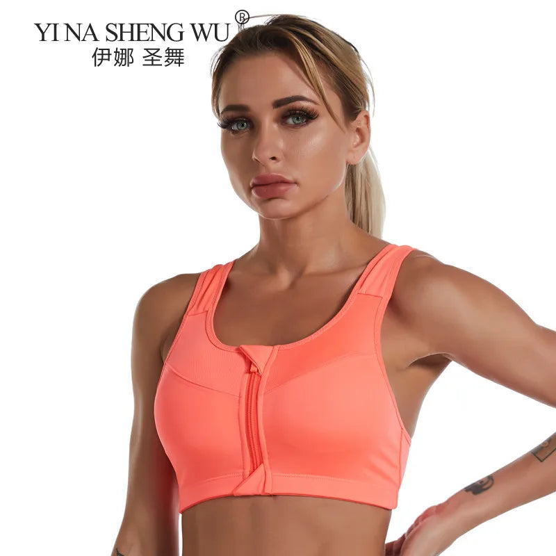 Sports Bra Crop Top Fitness Women Sportswear Feminine Sport Top Bras for Fitness Gym Female Underwear Running Push Up Lingerie
