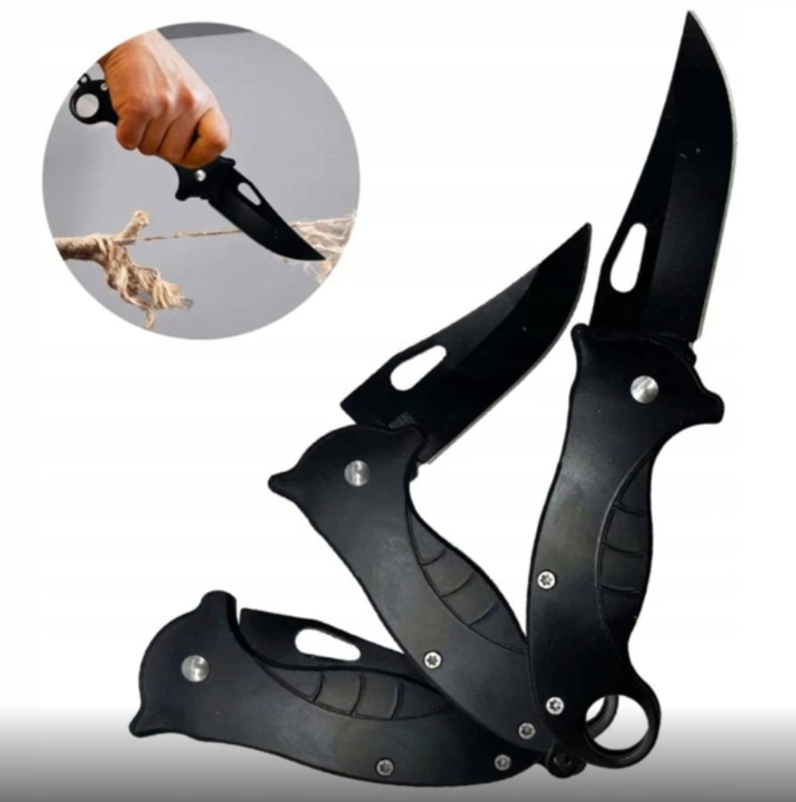 Camping EDC: Slim Liner Lock Stainless Steel Knife